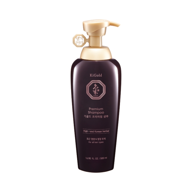 Daeng Gi Meo Ri Ki Gold Premium Shampoo – Diskret, jordfarvet nuance – 500 ml