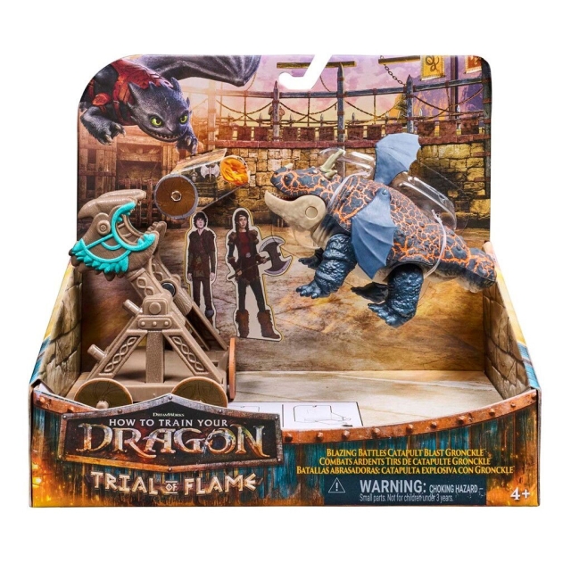 Dragons Blazing Battle – Gronckle mod katapulten