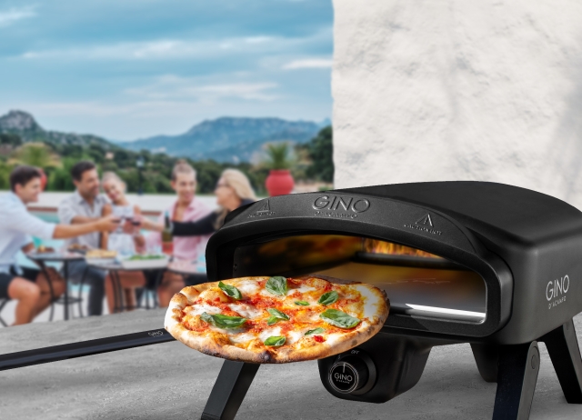 GINO PIZZA OVENS Gasolgrill Vesuvio  14" Gas Fired Pizza GINO PIZZA OVENS