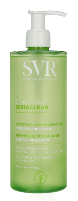 Svr Laboratories SVR Sebiaclear Anti-Imperfections Foaming Gel 400 ml