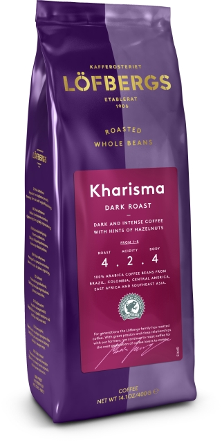 Löfbergs Kaffebönor Hela Bönor Kharisma Löfbergs