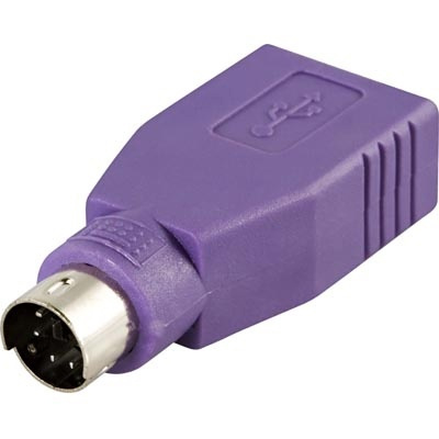 DELTACO USB til PS/2-adapter til mus og tastatur, USB type A hun til P i gruppen COMPUTERTILBEHØR / Kabler og adaptere / USB / USB-A / Adaptere hos TP E-commerce Nordic AB (38-1010)