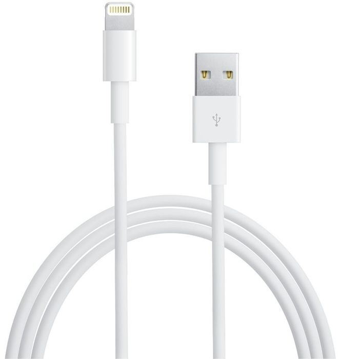 Apple Lightning USB-kabel till iPhone & Ipad, 1 meter (MD818ZM), Bulk i gruppen SMARTPHONES & TABLETS / Opladere og kabler / Kabler / Kabler Lightning hos TP E-commerce Nordic AB (38-11428)
