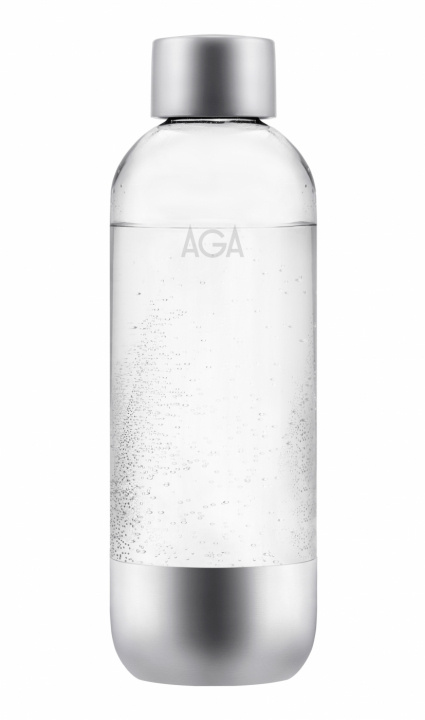 AGA AQVIA Stål 1L, PET-flaska i gruppen HJEM, HUS & HAVE / Husholdningsapparater / Vand & Juice / Kulsyremaskiner / Tilbehør hos TP E-commerce Nordic AB (38-11697)