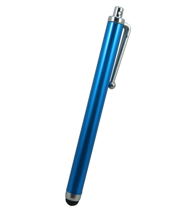 Kapacitiv stylus-penna, Blå i gruppen SMARTPHONES & TABLETS / Træning, hjem og fritid / Stylus kuglepenne hos TP E-commerce Nordic AB (38-12110)