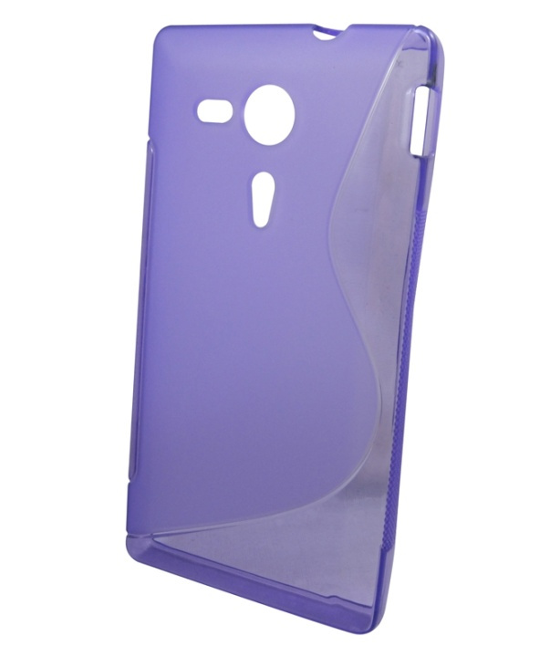 S-case till Sony Xperia SP M35h (Lila) i gruppen SMARTPHONES & TABLETS / Mobil Beskyttelse / Sony hos TP E-commerce Nordic AB (38-13042)