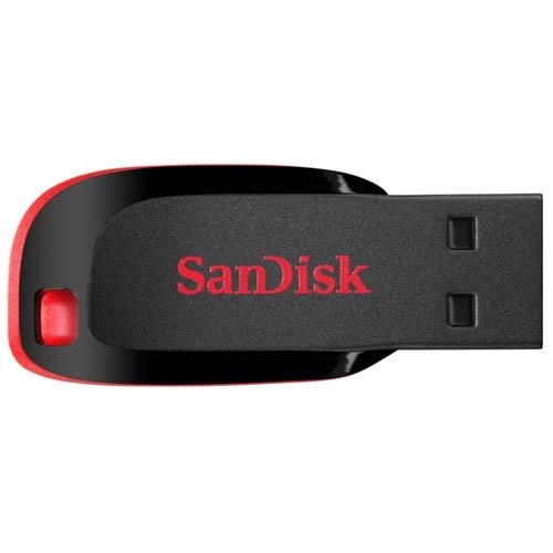 SanDisk Cruzer Blade, USB 2.0-minne (16GB) i gruppen HJEMMEELEKTRONIK / Lagringsmedier / USB-flash drev / USB 2.0 hos TP E-commerce Nordic AB (38-1361)