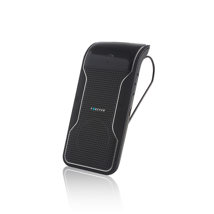 Forever BK-100, Bluetooth-højttalertelefon til bilen, sort i gruppen SMARTPHONES & TABLETS / Øvrigt tilbehør / Håndfri til bilen hos TP E-commerce Nordic AB (38-15489)