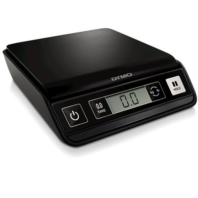 DYMO M2 brevvægt, digital display, 2kg, sort i gruppen HJEM, HUS & HAVE / Kontorartikler / Brev- og pakkevægt hos TP E-commerce Nordic AB (38-16019)