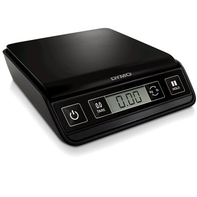 DYMO M1 brevvægt, digital display, 1kg, sort i gruppen HJEM, HUS & HAVE / Kontorartikler / Brev- og pakkevægt hos TP E-commerce Nordic AB (38-16025)