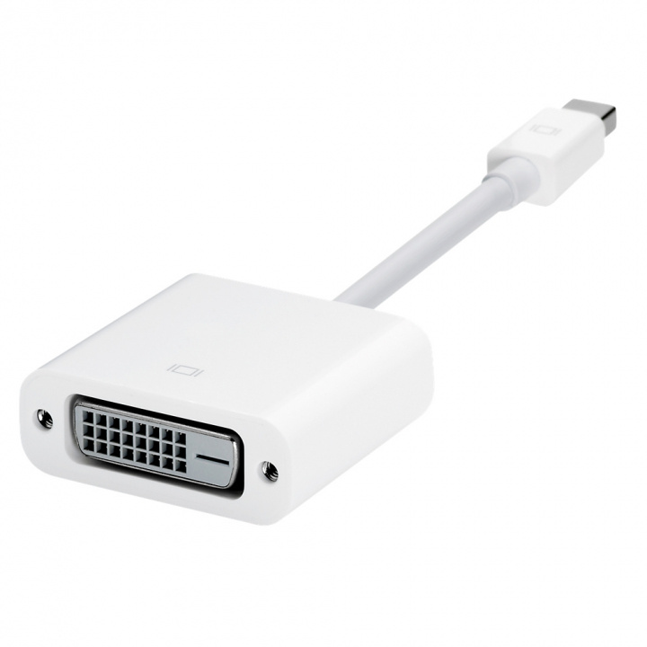Apple Mini DP till DVI adapter, vit i gruppen COMPUTERTILBEHØR / Kabler og adaptere / DisplayPort / Adaptere hos TP E-commerce Nordic AB (38-16709)