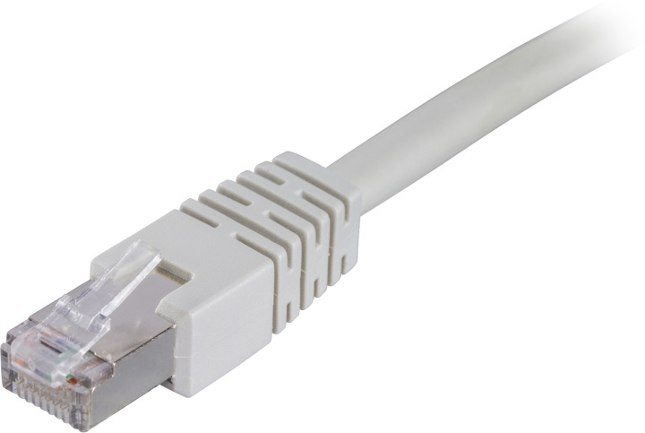 DELTACO, F/UTP, Cat6 patchkabel, LSZH, 15m, grå i gruppen COMPUTERTILBEHØR / Kabler og adaptere / Netværkskabler / Cat6 hos TP E-commerce Nordic AB (38-17634)