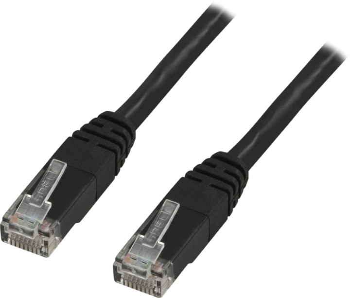 DELTACO U/UTP Cat6 patchkabel, LSZH (Low Smoke Zero Halogen), 0,3m, so i gruppen COMPUTERTILBEHØR / Kabler og adaptere / Netværkskabler / Cat6 hos TP E-commerce Nordic AB (38-17749)