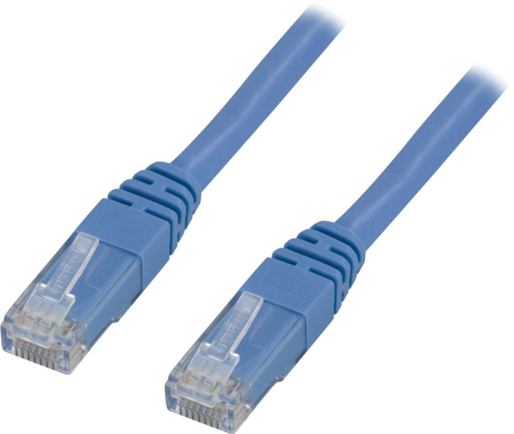 DELTACO U/UTP Cat6 patchkabel, LSZH (Low smoke zero halogen), 1,5m, bl i gruppen COMPUTERTILBEHØR / Kabler og adaptere / Netværkskabler / Cat6 hos TP E-commerce Nordic AB (38-17761)