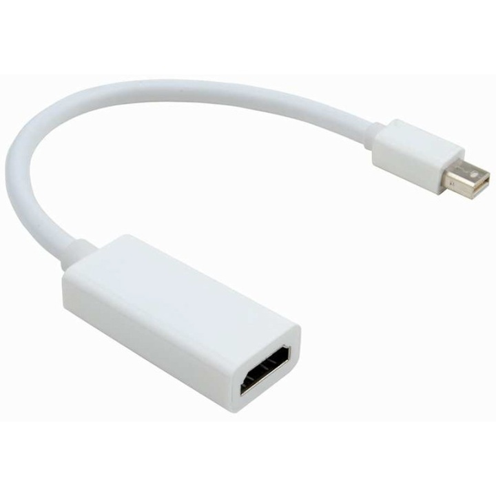 mini DisplayPort till HDMI adapter med ljud (Vit) i gruppen HJEMMEELEKTRONIK / Kabler og adaptere / HDMI / Adaptere hos TP E-commerce Nordic AB (38-1842)