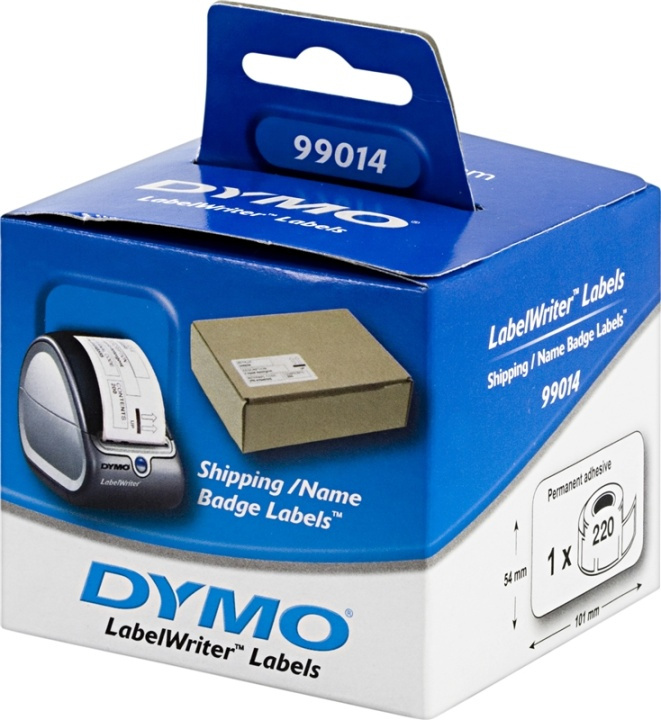 DYMO LabelWriter hvide fragt etiketter, 101x54 mm, 12-pack (2640stk.), i gruppen COMPUTERTILBEHØR / Printere og tilbehør / Printere / Labelmaskiner og tilbehør / Etiketter hos TP E-commerce Nordic AB (38-18581)
