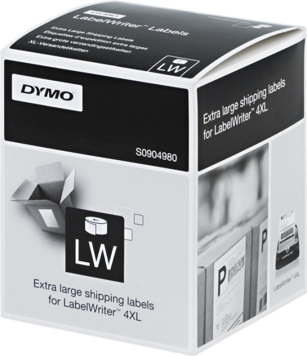 DYMO LabelWriter 4XL fragtetiketter, 104x159mm (UPS), 1-pak (220 stk.) i gruppen COMPUTERTILBEHØR / Printere og tilbehør / Printere / Labelmaskiner og tilbehør / Etiketter hos TP E-commerce Nordic AB (38-18583)