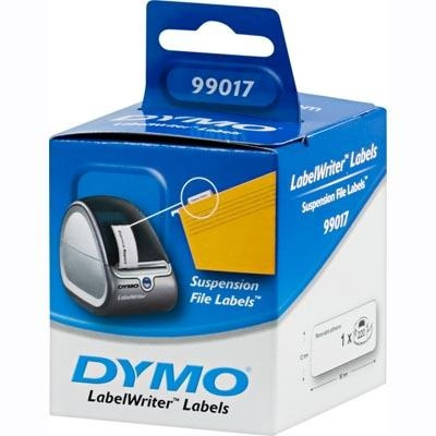 DYMO LabelWriter hvide hængemappe etiketter, 50x12 mm, 1-pack(220 stk i gruppen COMPUTERTILBEHØR / Printere og tilbehør / Printere / Labelmaskiner og tilbehør / Etiketter hos TP E-commerce Nordic AB (38-18589)