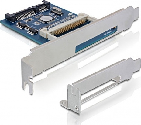 DeLOCK intern adapter för 1xCF-kort till SATA-kontroller SATA 3Gb/s (91687) i gruppen COMPUTERTILBEHØR / Computer Tilbehør / Andet hos TP E-commerce Nordic AB (38-18874)