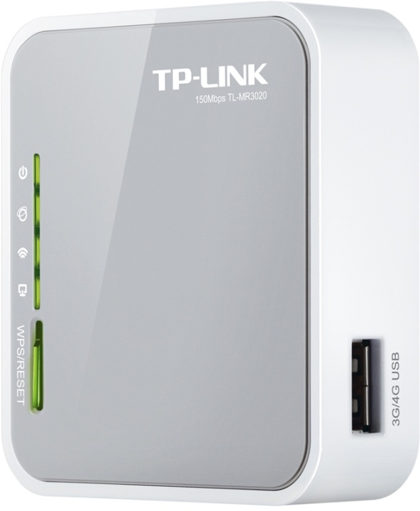 TP-LINK trådløs 3G-router, 802.11n, 150Mbps, USB, RJ45 i gruppen COMPUTERTILBEHØR / Netværk / Routere hos TP E-commerce Nordic AB (38-1893)