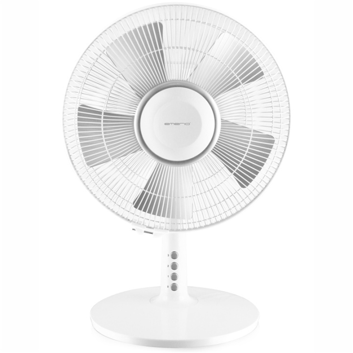 Emerio Bordsfläkt 30cm FN-114224 Vit i gruppen HJEM, HUS & HAVE / Ventilator & Klima apparater / Ventilatorer hos TP E-commerce Nordic AB (38-19597)