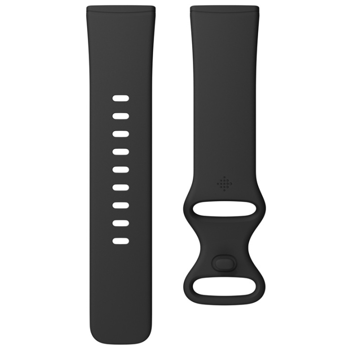 Fitbit Versa 3/Sense Armband Black (L i gruppen SPORT, FRITID & HOBBY / Smartwatch & Aktivitetsmåler / Tilbehør hos TP E-commerce Nordic AB (38-19879)