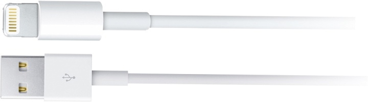 Apple Lightning-USB kabel, 0,5m, MFi, vit (ME291ZM/A) i gruppen SMARTPHONES & TABLETS / Universal Apple / Opladere og kabler / Kabler Lightning hos Teknikproffset Nordic AB (38-20816)