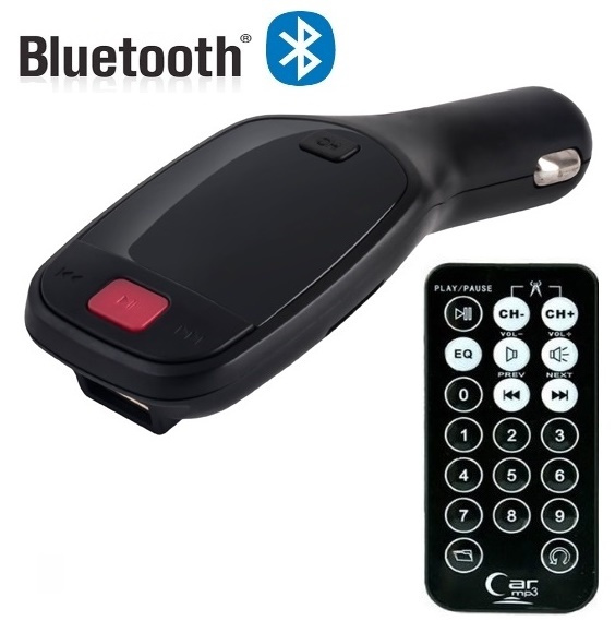 Forever TR-300 Bluetooth FM-Sändare med inbyggd mikrofon i gruppen BIL / Bil lyd & multimedia / FM-sender hos TP E-commerce Nordic AB (38-20992)