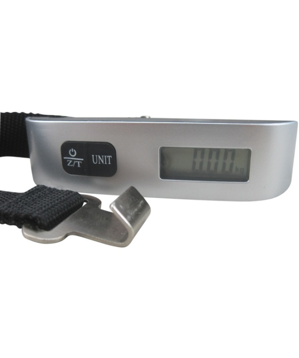 Digital bagagevægt med indbygget termometer i gruppen SPORT, FRITID & HOBBY / Rejsetilbehør / Bagage vægte hos TP E-commerce Nordic AB (38-21703)