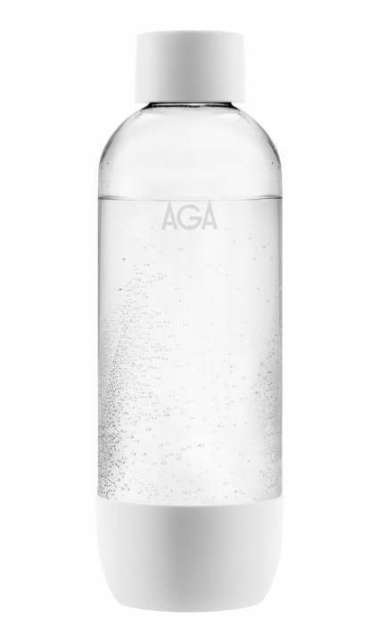 AGA AQVIA PET-flaske, 1L (Hvid) i gruppen HJEM, HUS & HAVE / Husholdningsapparater / Vand & Juice / Kulsyremaskiner / Tilbehør hos TP E-commerce Nordic AB (38-21822)