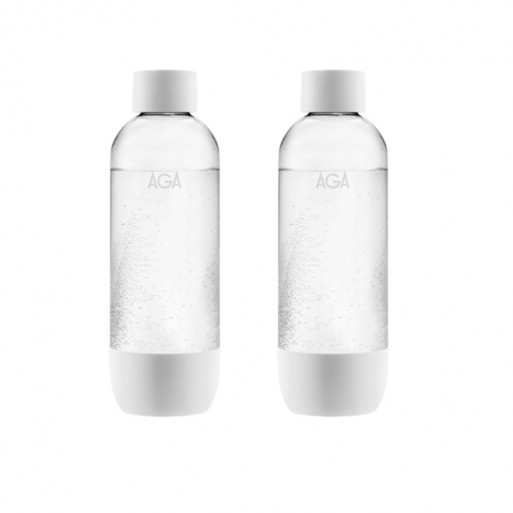 2-pack AGA AQVIA PET-flaska, 1L (Vit) BF 2025 i gruppen HJEM, HUS & HAVE / Husholdningsapparater / Vand & Juice / Kulsyremaskiner / Tilbehør hos TP E-commerce Nordic AB (38-21822PKT3)