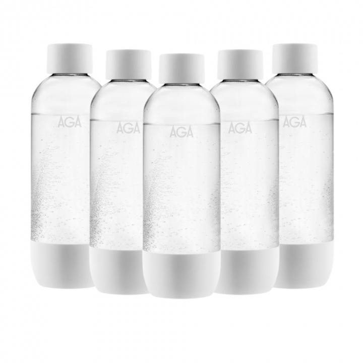 5-pack AGA AQVIA PET-flaska, 1L (Vit) BF 2025 i gruppen HJEM, HUS & HAVE / Husholdningsapparater / Vand & Juice / Kulsyremaskiner / Tilbehør hos TP E-commerce Nordic AB (38-21822PKT4)