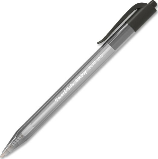 PaperMate InkJoy 100 RT, kuglepen, sort blæk, M 1,0mm, 20-pak, sort/g i gruppen HJEM, HUS & HAVE / Kontorartikler / Kuglepenne hos TP E-commerce Nordic AB (38-22000)