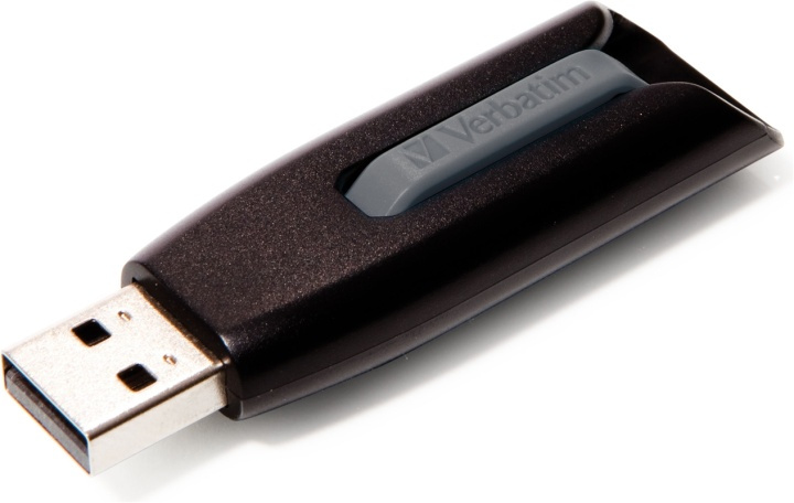 Verbatim USB 3.0 memory, Store\'N\'Go V3, <b>16GB</b>, sort/grå i gruppen HJEMMEELEKTRONIK / Lagringsmedier / USB-flash drev / USB 3.0 hos TP E-commerce Nordic AB (38-23451)