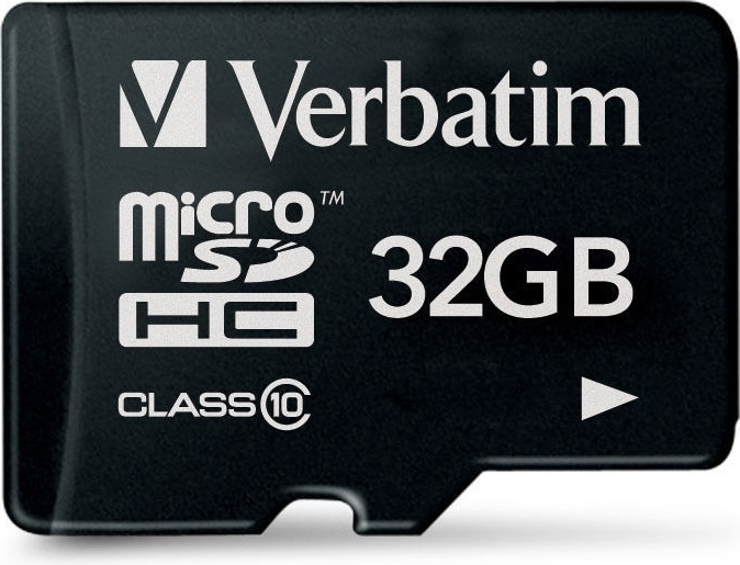 Verbatim memorykort, microSDHC, <b>32GB</b>, micro Secure Digital High i gruppen HJEMMEELEKTRONIK / Lagringsmedier / Hukommelseskort / MicroSD/HC/XC hos TP E-commerce Nordic AB (38-23462)