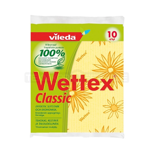 Vileda Wettex Karklude 10-pak i flere farver i gruppen HJEM, HUS & HAVE / Rengøringsmidler / Øvrigt rengørings tilbehør hos TP E-commerce Nordic AB (38-24468)