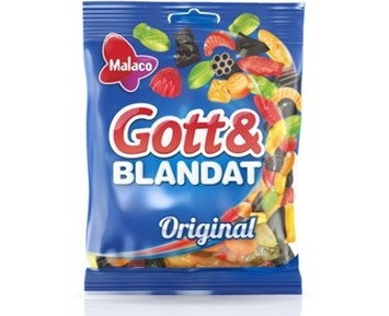 Malaco Gott & Blandat Original, 700g i gruppen SPORT, FRITID & HOBBY / Sjove gadgets / Slik hos TP E-commerce Nordic AB (38-25016)