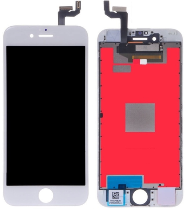LCD / Display med berøringsskærm til Apple iPhone 6 (Hvid) i gruppen SMARTPHONES & TABLETS / Reservdelar hos TP E-commerce Nordic AB (38-26275)
