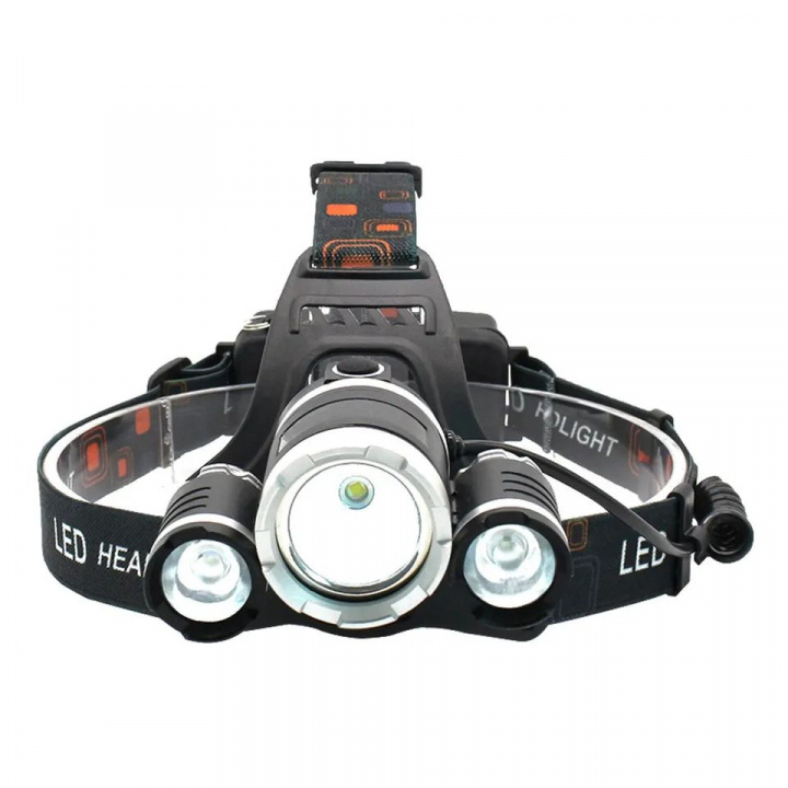 Forlygte med 3000 lumen, 3xCree, XM-L2 i gruppen SPORT, FRITID & HOBBY / Lommelygter og Pandelygter / Pandelamper hos TP E-commerce Nordic AB (38-26569)