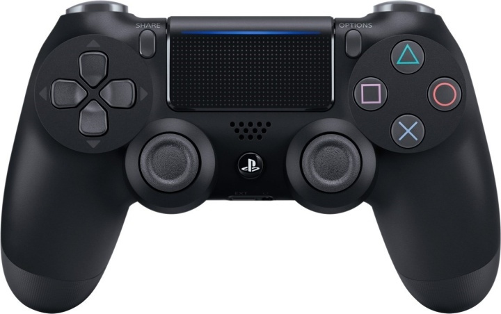 Sony DualShock 4 V2 handkontroll till PS4, original, svart i gruppen HJEMMEELEKTRONIK / Spilkonsoller og tilbehør / Sony PlayStation 4 hos TP E-commerce Nordic AB (38-26676)