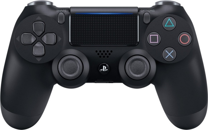 Sony DualShock 4 V2 håndcontroller til PS4, original, sort i gruppen HJEMMEELEKTRONIK / Spilkonsoller og tilbehør / Sony PlayStation 4 / Tilbehør hos TP E-commerce Nordic AB (38-26676)