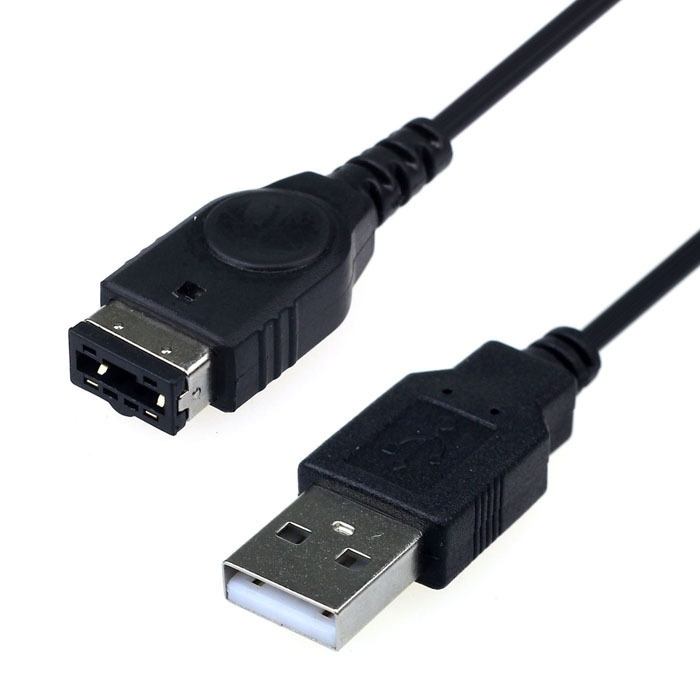 USB-kabel til Gameboy Advance, 1m i gruppen HJEMMEELEKTRONIK / Spilkonsoller og tilbehør / Gameboy-tilbehør hos TP E-commerce Nordic AB (38-27265)