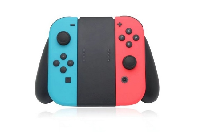 Grip til Nintendo Joy-Con, Svart i gruppen HJEMMEELEKTRONIK / Spilkonsoller og tilbehør / Nintendo Switch / Tilbehør hos TP E-commerce Nordic AB (38-27448)