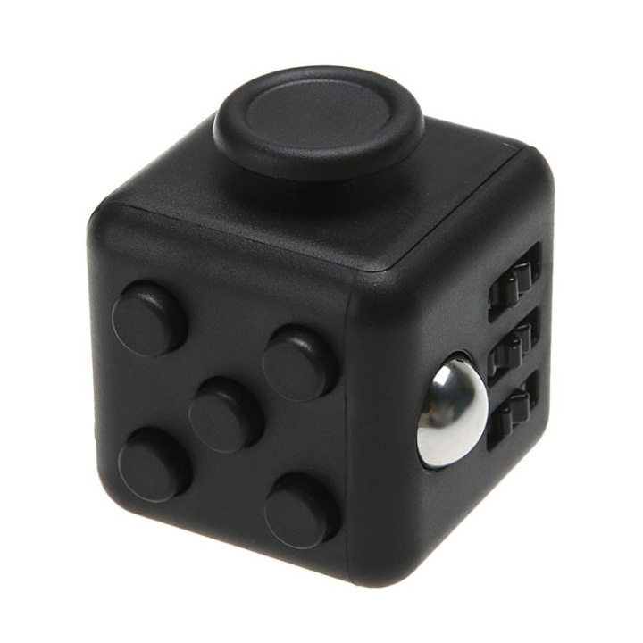 Fidget Cube, Sort i gruppen LEGETØJ, BØRN & BABY / Legetøj / Fidget Spinners hos TP E-commerce Nordic AB (38-27571)