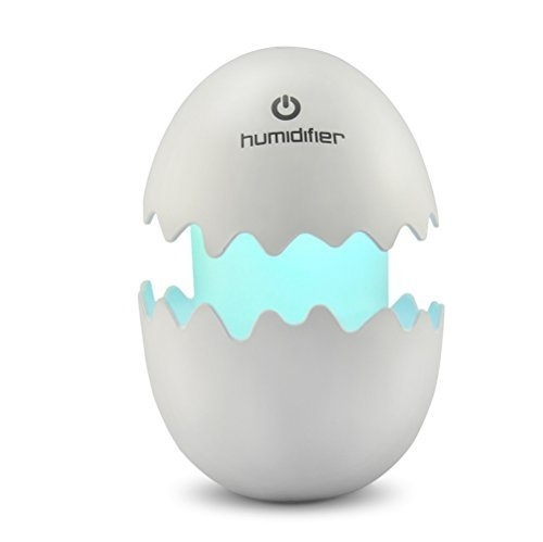 Funny Egg - luftfugter med farverig belysning (Hvid) i gruppen HJEM, HUS & HAVE / Ventilator & Klima apparater / Luftfriskere hos TP E-commerce Nordic AB (38-27778)