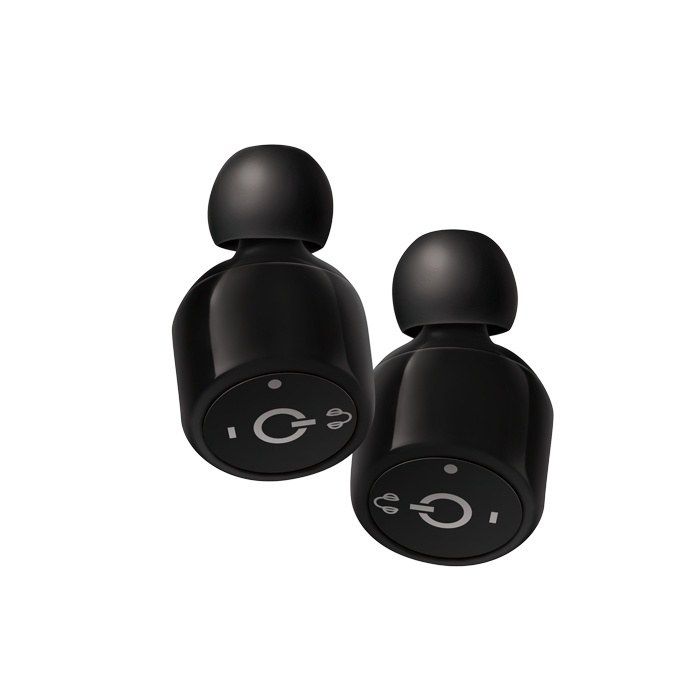 Forever, True wireless earbuds TWE-100, Svart i gruppen HJEMMEELEKTRONIK / Lyd & billede / Hovedtelefoner & Tilbehør / Hovedtelefoner hos TP E-commerce Nordic AB (38-27946)