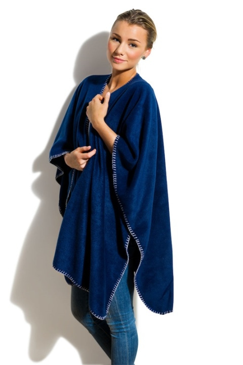Nightingale fleece-poncho, marineblå i gruppen HJEM, HUS & HAVE / Interiør / Smid & tæpper hos TP E-commerce Nordic AB (38-28506)