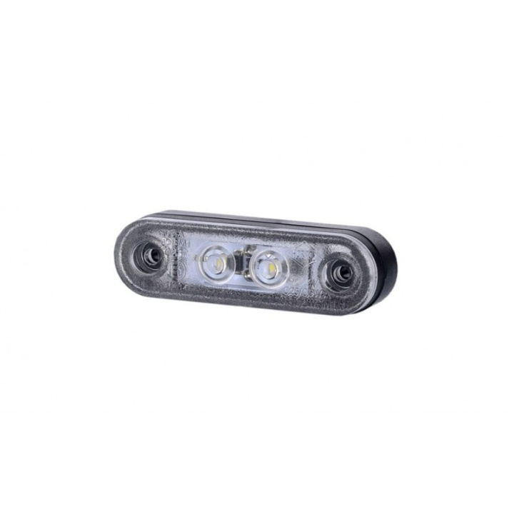 Sidemarkerings-/positionslys - Hvid LED 12/24V i gruppen BIL / Bil belysning / Dioder og lys / Universal LED hos TP E-commerce Nordic AB (38-28549)