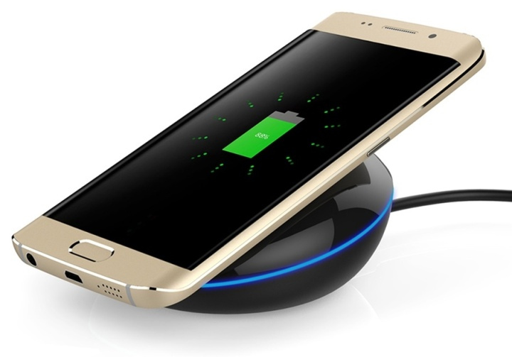 Trådløs Qi-oplader, hurtig opladning Sort (WA-14) i gruppen SMARTPHONES & TABLETS / Opladere og kabler / Trådløs Qi oplader hos TP E-commerce Nordic AB (38-28648)