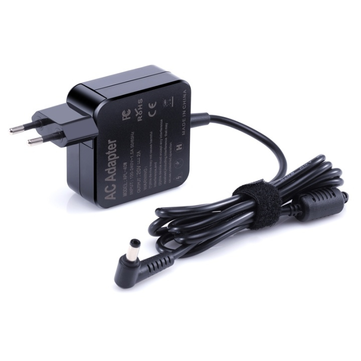 AC Adapter till Lenovo 20V 2A 40W, 5.5×2.5 i gruppen COMPUTERTILBEHØR / Bærbare computere og tilbehør / Oplader / Opladere til laptops / IBM/Lenovo hos TP E-commerce Nordic AB (38-28678)